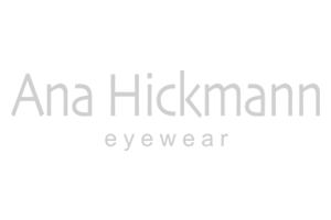 Marca de armação de óculos cinza ana hickman